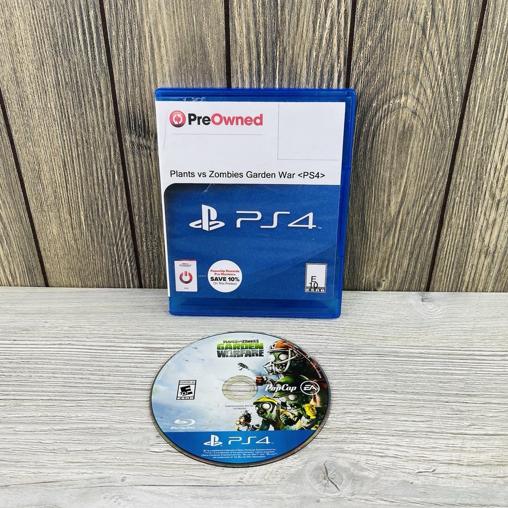 Plants vs. Zombies: Garden Warfare (Sony PlayStation 4, 2014) Tested